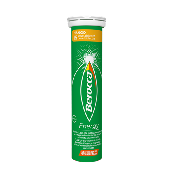 Berocca Energy Mango tuubi_617x617px